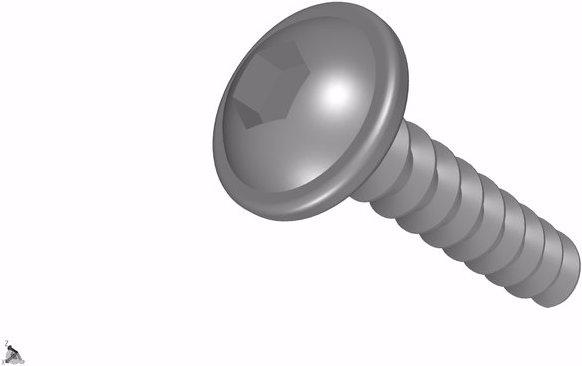 Produktbild Ultimaker Thread-Forming Screw M2.5x12 S5 MS (Ersatzteile)
