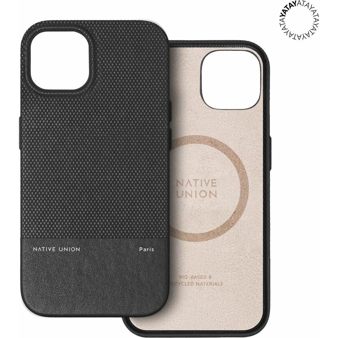 Native Union ReClassic Case (Apple iPhone 15), Smartphone Hülle, Schwarz
