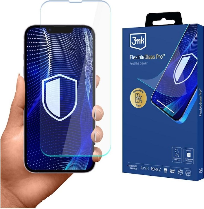 Produktbild 3MK Szkło Hybrydowe FlexibleGlass Pro do Apple iPhone 16E (Apple iPhone 16e)