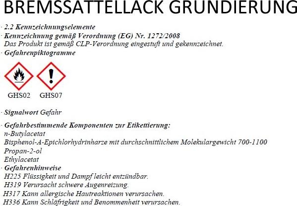 Produktbild Foliatec Bremssattel Lack