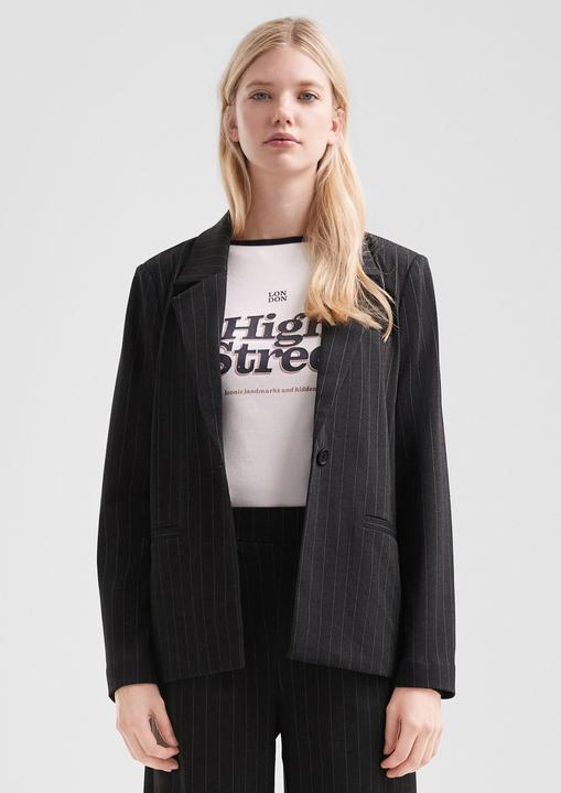 Immagine prodotto s.Oliver Indoor-Blazer Melierter Blazer aus Interlockjersey (32)