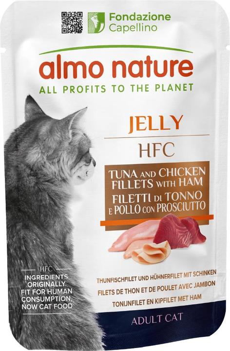 Actual product image Almo Nature HFC Jelly (Senior, Adult, 1 pcs., 55 g)