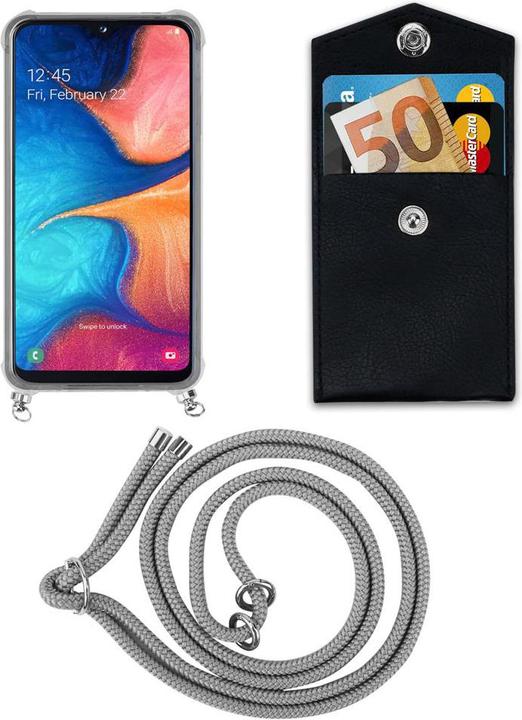 Produktbild Cadorabo TPU Handy Kette SILBER Cover
