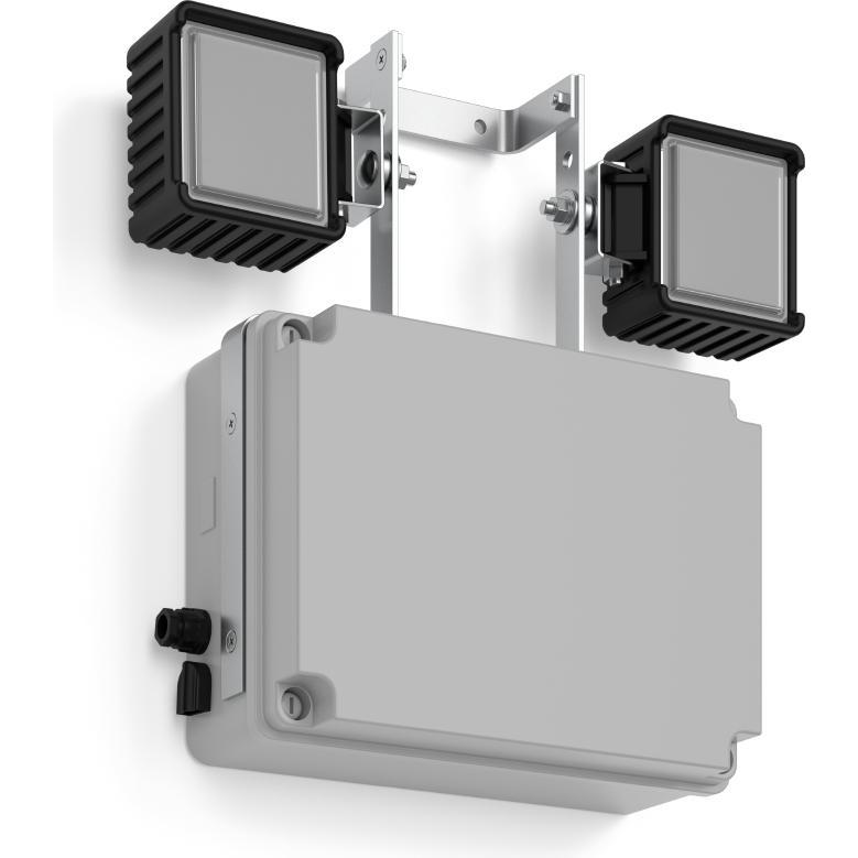 RZB, Wandleuchte + Deckenleuchte, Zimmermann LED-Notleuchte 672197.009 (2400 lm)