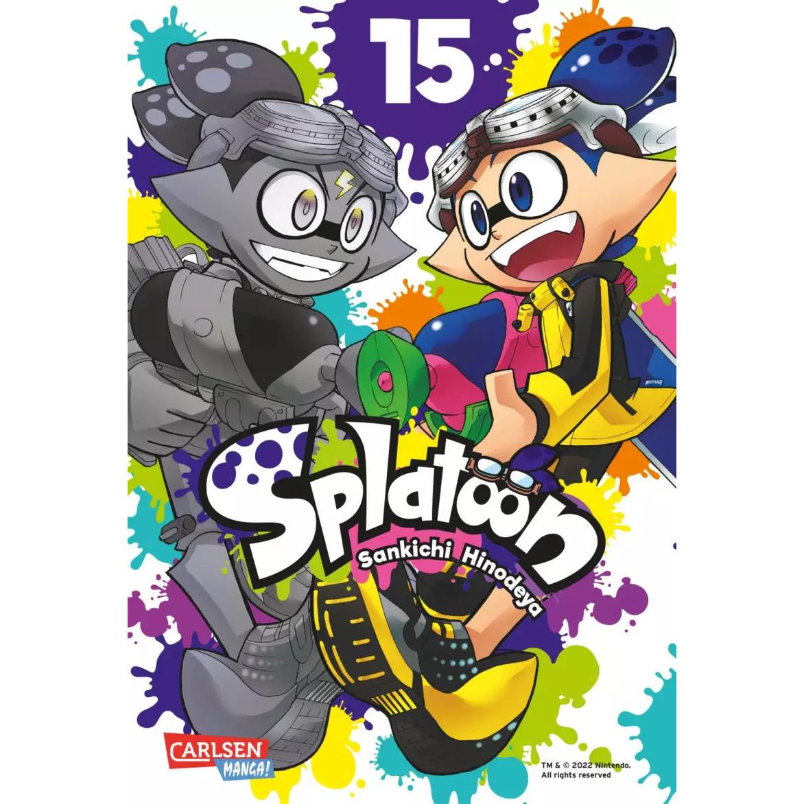 Splatoon 15, Belletristik von Sankichi Hinodeya, Hiro Yamada
