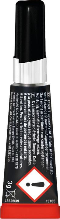 Produktbild Pattex Sekundenkleber Flüssig (3 g)