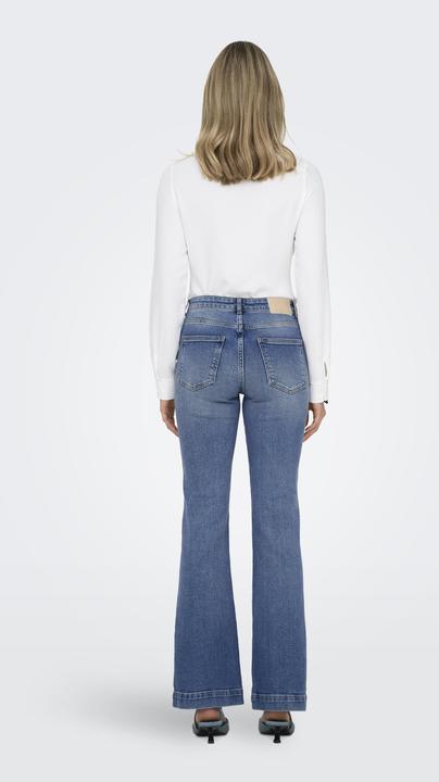 Actual product image Only Flared high waist jeans Flared fit jeans (26)