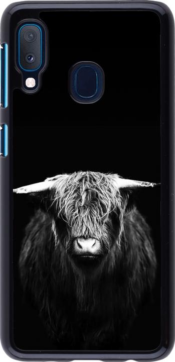 Actual product image PhoneLook Coque Highland calf black (Samsung Galaxy A20e)