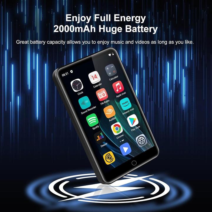 Actual product image Zaqe MP3 Player DE-M505Pro mit Spotify & Bluetooth (64 GB)