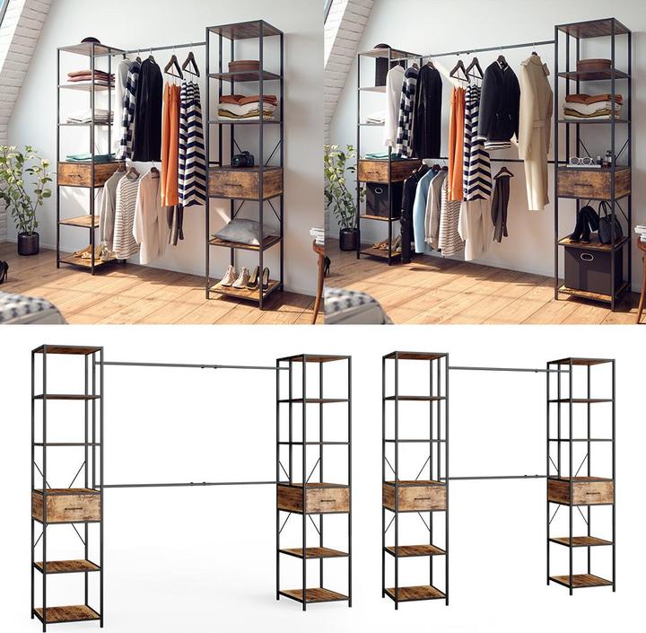 Actual product image Vicco Fyrk (180 x 45 x 187 cm)