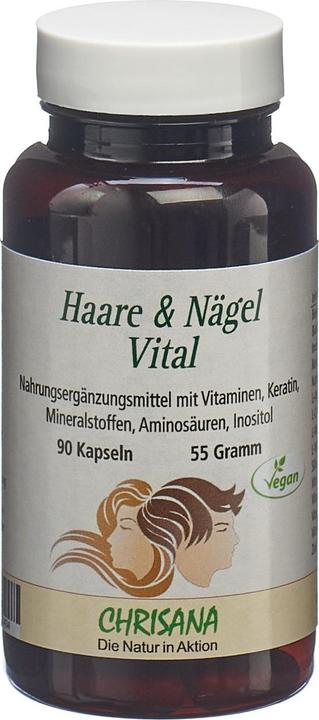 Actual product image Chrisana Haare & Nägel Vital Kaps (90 pcs., Capsules, 79 g)