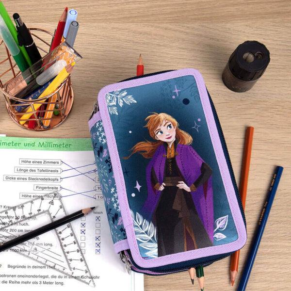 Produktbild Scooli Etui Tripledecker Frozen