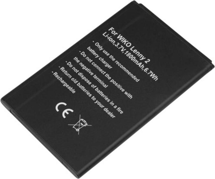 Image du produit Avizar Li-Ion Akku 3.7V 1800mAh Wiko Lenny (Lenny 2/3)