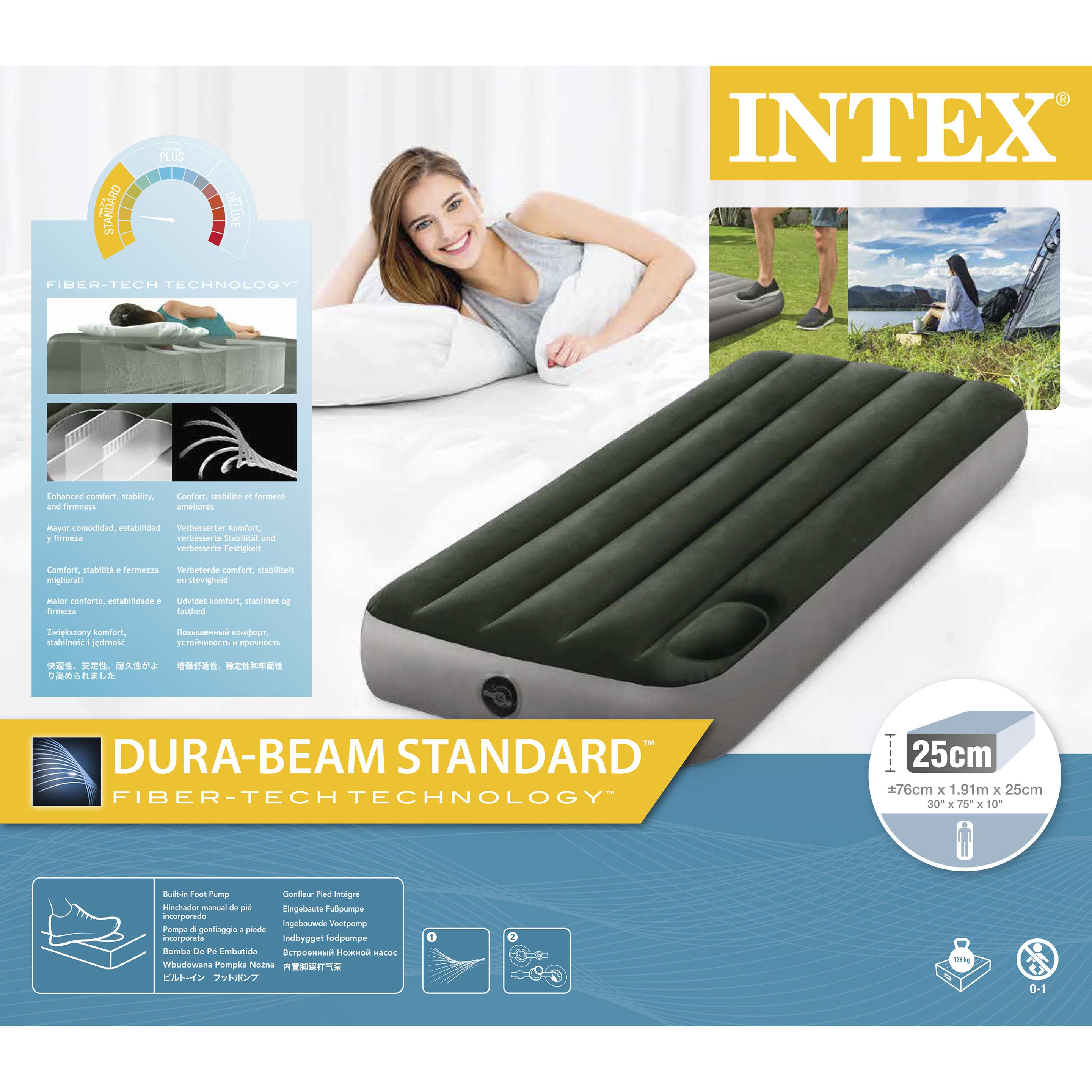 Thumbnail - Intex, Luftbett, Dura Beam (75 x 190 cm)