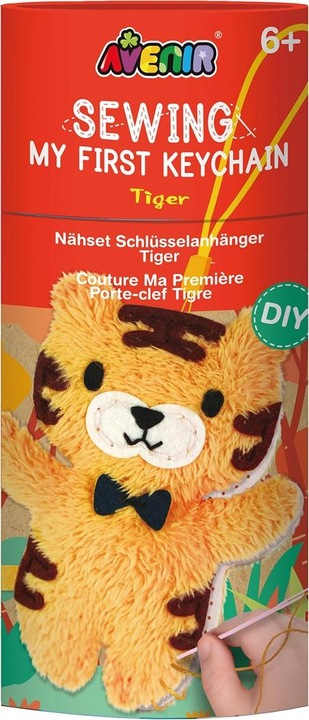Avenir Nähset Schlüsselanhänger Tiger