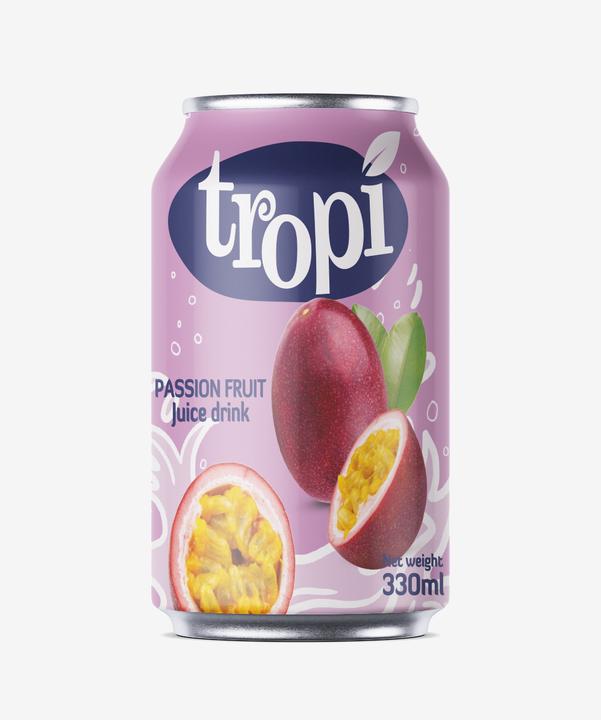 Produktbild Tropi Passionsfrucht Saft (24 x 33 cl)