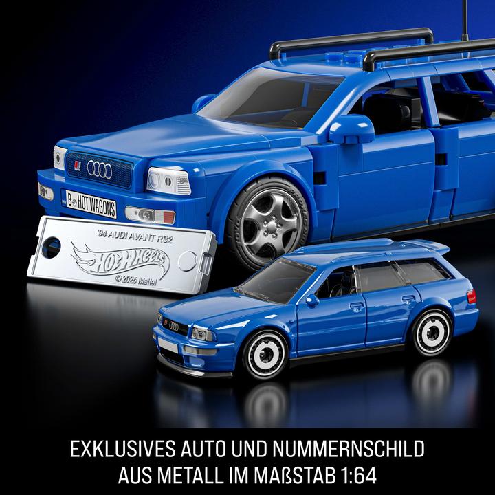 Actual product image Mattel Brick Shop 94 Audi Avant RS2