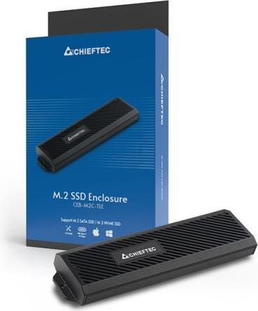 Image du produit Chieftec SSD M.2 PCIe NVMe/S-ata SSD Enclosure Tool-Less (M.2)