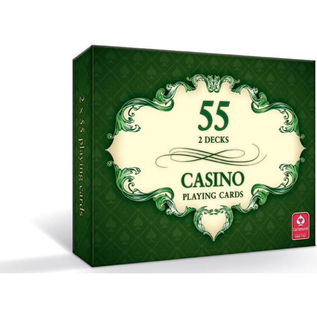 Thumbnail - Cartamundi Casinokarten 2 x 55 l.