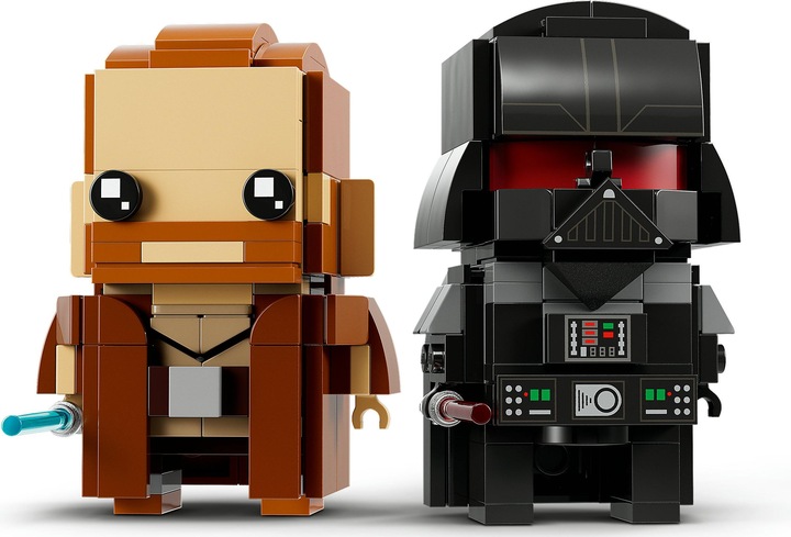 Immagine prodotto LEGO BrickHeadz - Obi-Wan Kenobi e Darth Vader (40547, LEGO Brickheadz)