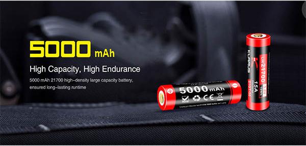 Produktbild Klarus 21700 Akku (1 Stk., 21700, 5000 mAh)