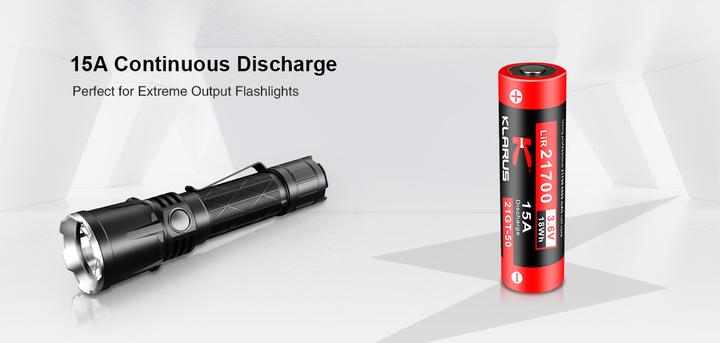 Produktbild Klarus 21700 Akku (1 Stk., 21700, 5000 mAh)