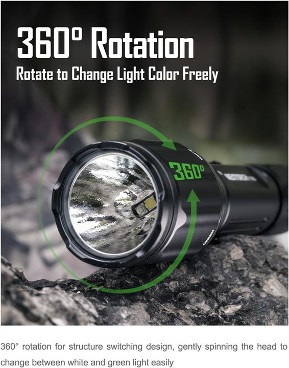 Actual product image Nextorch T5G Hunting Set LED Flashlight (170 lm)
