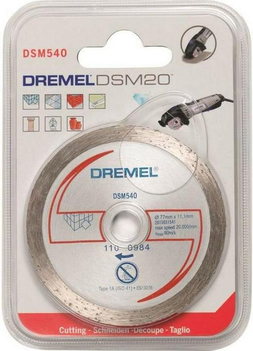Produktbild Dremel Fliesen Diamant-Trennscheibe (1 Stück)