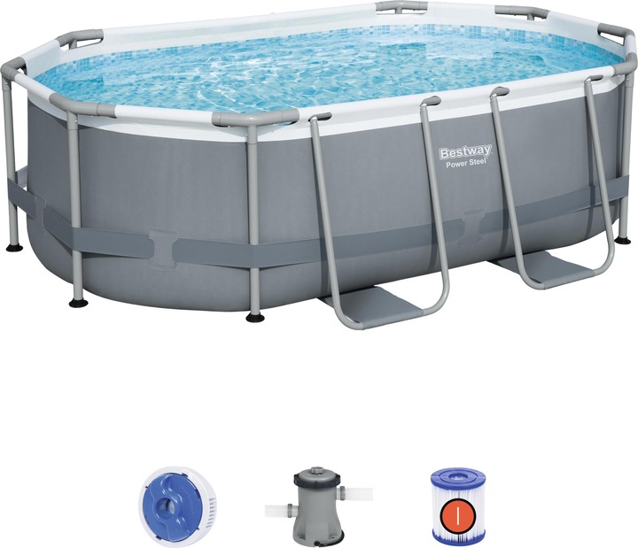 Produktbild Bestway Power Steel Pool (305 x 200 x 84 cm)