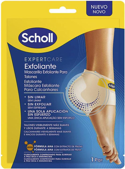 Immagine prodotto Scholl EXPERT CARE Maschera esfoliante per talloni 1 unità (Maschera del piede)
