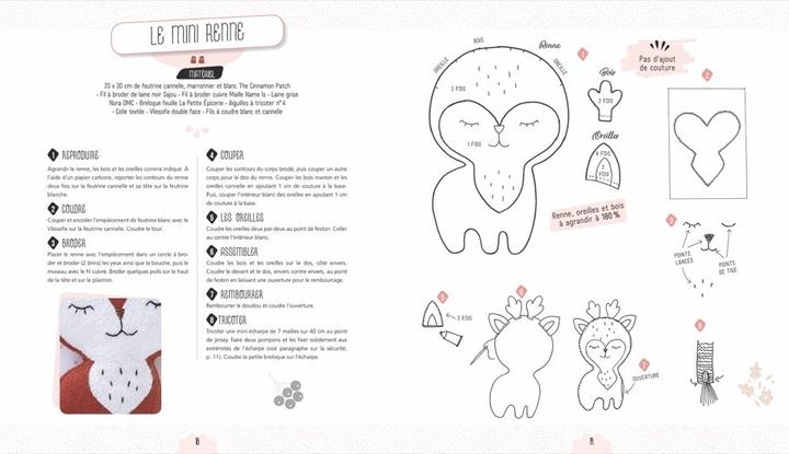 Produktbild Schmusetiere nähen (Deutsch, Karine Thiboult-Demessence, 2020)