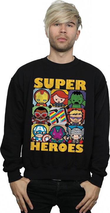 Produktbild Kawaii Super Heroes Sweatshirt (XXL)