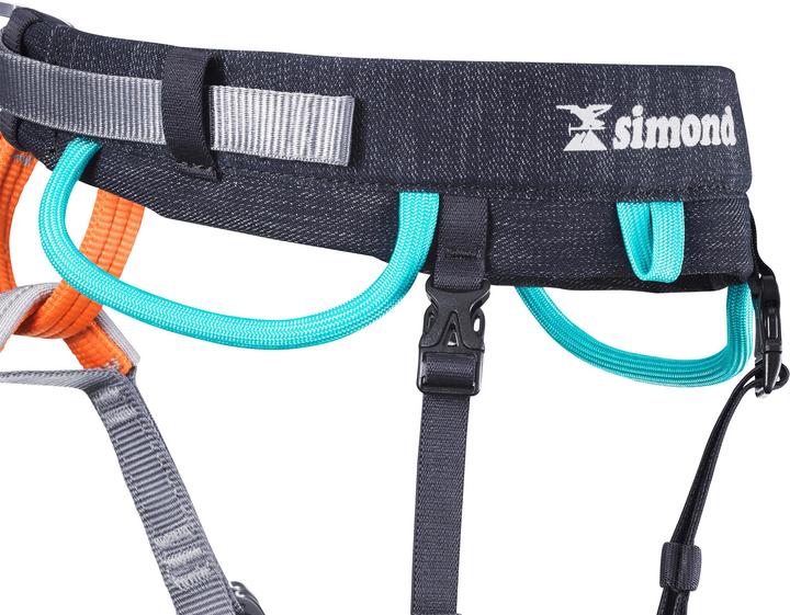 Actual product image Simond Climbing harness for children with adjustment option (Unicoloured)
