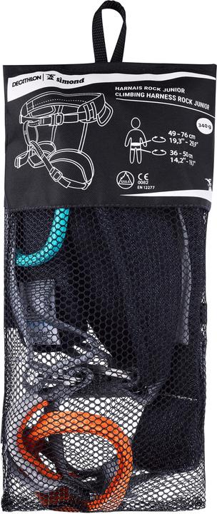 Actual product image Simond Climbing harness for children with adjustment option (Unicoloured)