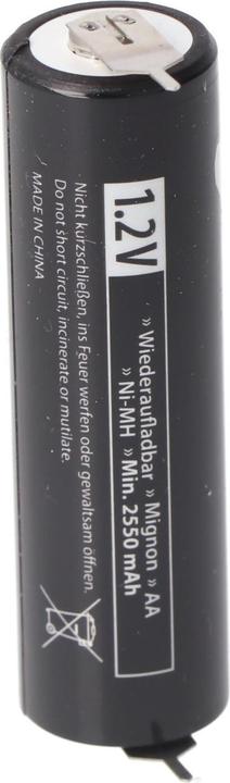 Produktbild AccuCell Akku AA, Mignon mit 1-er Print (1 Stk., 2500 mAh, Akku)