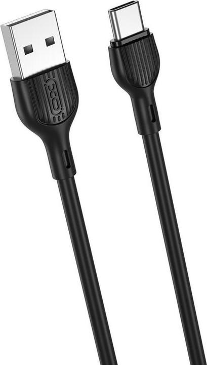 Produktbild xO Kabel NB200 USB - USB-C 2,0m 2.1A schwarz (2 m, USB 2.0)