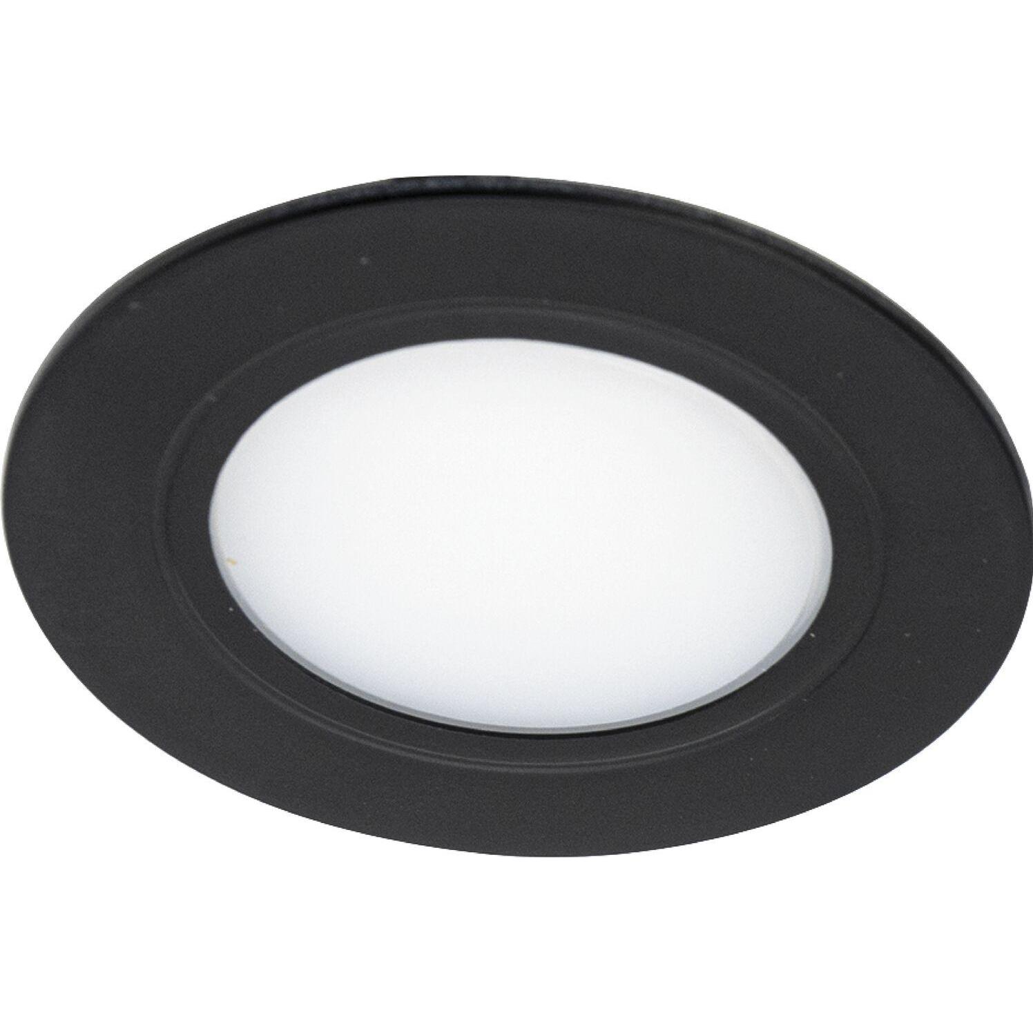 Siro, Wandleuchte + Deckenleuchte, LED Einbauleuchte SL-Mono Spot 3000 K warmweiss, schwarz (220 lm)