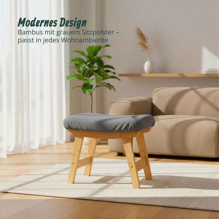 Actual product image Relaxdays ottoman