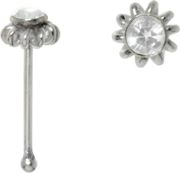 Produktbild Bijouteria Nasenpiercing (Kristall, Silber 925)