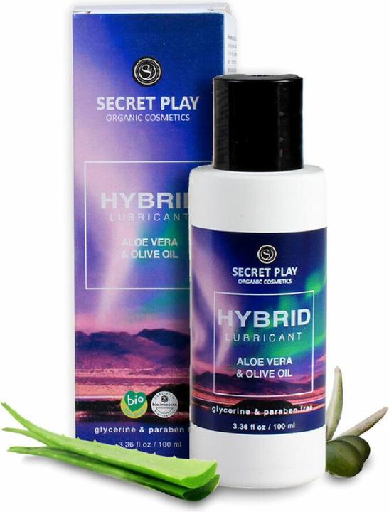 Actual product image Secret play Hybrid Aloe Vera and Olive oil (100 ml)