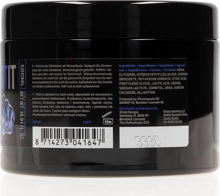 Actual product image Shots Extra Thick Lubricant - 17 fl oz / 500 ml (500 ml)