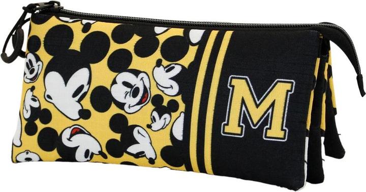 Karactermania ECO Triple Pencil Case Jaune