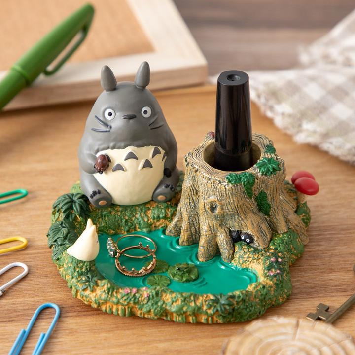 Produktbild Pencil holder figurines Totoro by the pond - My Neighbor Totoro