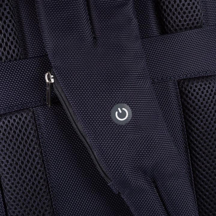 Image du produit Piquadro Sac à dos pour ordinateur portable en tissu recyclé avec lumière LED (18 l)