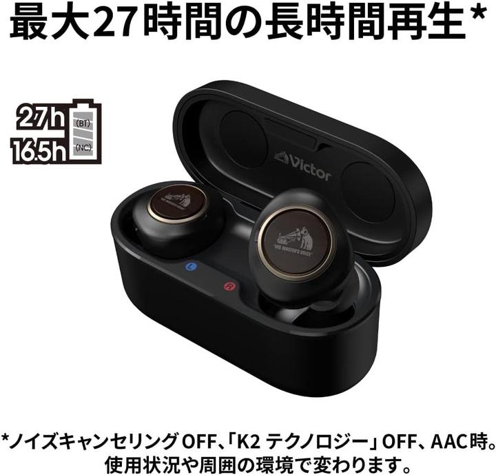 Image du produit JVC TWS INTRA-AURICULAIRE HAFW1000TU (ANC, 5.50 h, Sans fil)