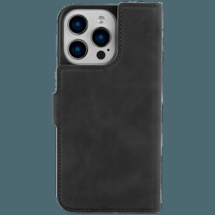 Actual product image Just in Case Pu-Leather Premium Book Case Black Apple iPhone 16 Pro (Apple iPhone 16 Pro)