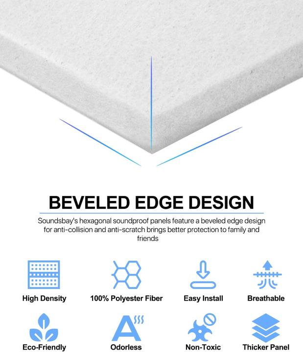 Actual product image Soundsbay White (12 pcs.)