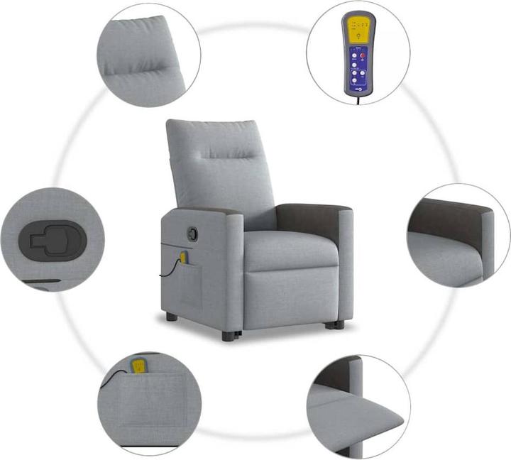 Produktbild vidaXL Massagesessel mit Aufstehhilfe