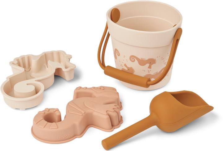 Liewood Strandspielzeug Set Kit Mini Seahorse Apple Blossom