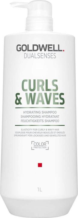 Actual product image Goldwell Dualsenses Curls&Waves nawilżający szampon do włosów 1000ml (Liquid shampoo)